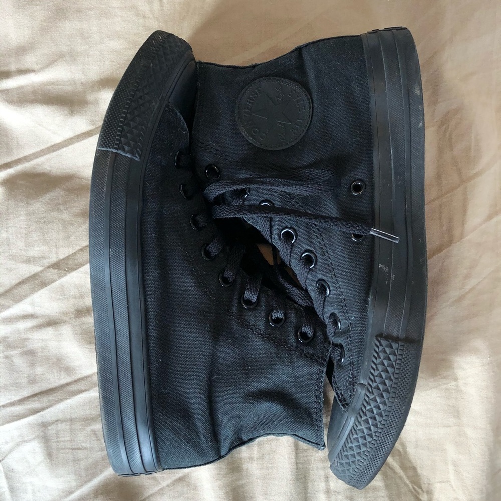 Black Hightop Converse
